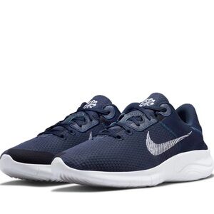 Nike Dark Blue Athletic Shoes with White Details